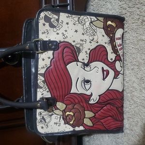 Tattoo flash inspired Ariel Purse